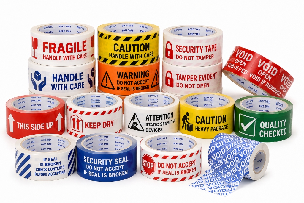 Printed BOPP Tapes